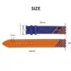 Nylon-Strap-Bracelet-for-Apple-iWatch-Hermes-1 Blue & Black Nylon Strap Band for iWatch Apple by Hermes