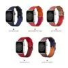 Nylon-Strap-Bracelet-for-Apple-iWatch-Hermes-3 Blue & Black Nylon Strap Band for iWatch Apple by Hermes