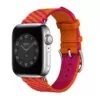 Nylon-Strap-Bracelet-for-Apple-iWatch-Hermes-9 Pink & Orange Nylon Strap Band for iWatch Apple by Hermes
