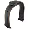 Omega_Straps_Parts_266 - With buckle (1) Black & Orange Strap Bracelet for Omega Seamaster Planet Ocean in Rubber - 20,22mm