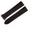 Omega_Straps_Parts_275 - SR: Rubber belt (1) Black & Orange Strap Bracelet for Omega Seamaster Planet Ocean in Rubber - 20,22mm