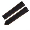 Omega_Straps_Parts_275 - SR: Rubber belt (1) copy Black & Orange Strap Bracelet for Omega Seamaster Planet Ocean in Rubber - 20,22mm