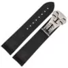 Omega_Straps_Parts_276 - SR: Rubber belt (1) Black & Orange Strap Bracelet for Omega Seamaster Planet Ocean in Rubber - 20,22mm