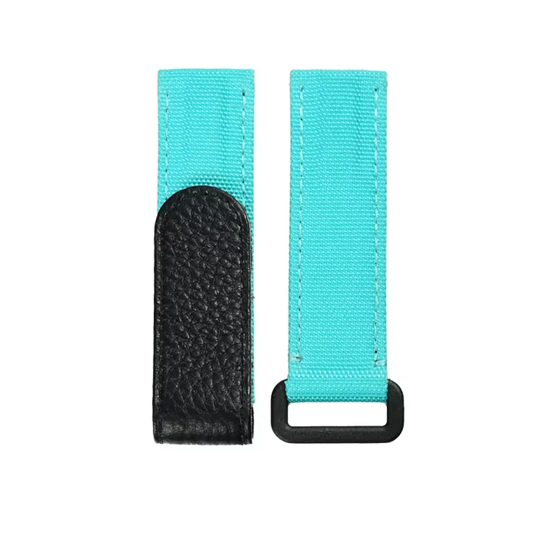 Rolex_Nylon_Straps_4 Blue Tiffany Velcro Strap Bracelet for Rolex Submariner, Daytona, GMT I & II in Nylon - 20mm