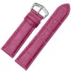 Rose-bracelet-de-montre-en-cuir-de-ve_variants-1 Magenta Pink Leather Strap for Cartier Tank in Crocodile Grain – 7 Sizes
