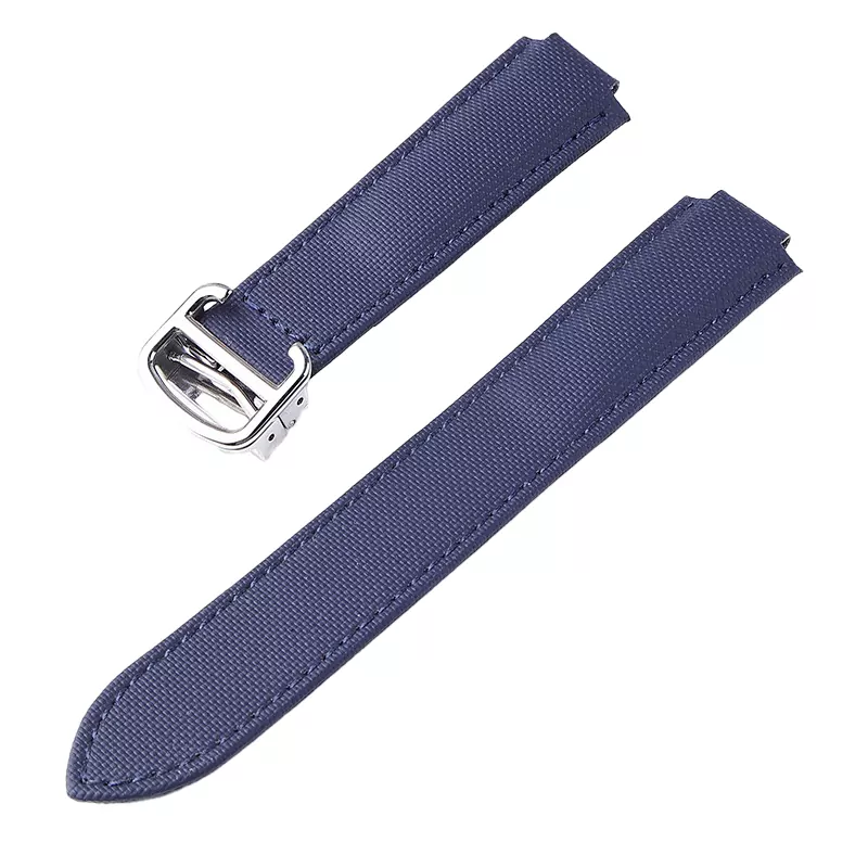 Royal blue_black-knight-nylon-strap-convex-interfac_variants-3 Blue Strap Bracelet for Ballon Bleu Cartier In Nylon