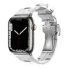 Rubber-Strap-For-iWatch-Apple-Hermes-15 Light Gray Single Tour Rubber Band for Apple iWatch Series