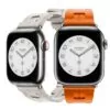 Rubber-Strap-For-iWatch-Apple-Hermes-2 Black Single Tour Rubber Band for Apple iWatch Series