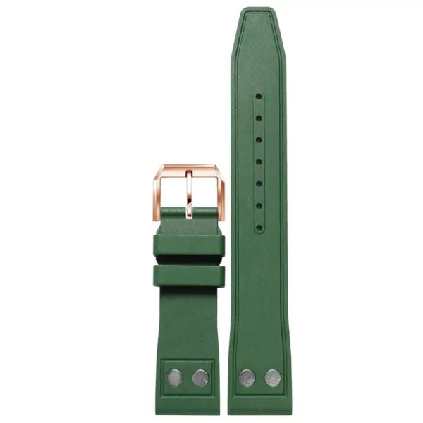 Rubber_Strap_for_IWC_Pilot_Top_Gear_Portugeiser_12 Green Rubber Strap Band for IWC Big Pilot Portofino - 3 sizes