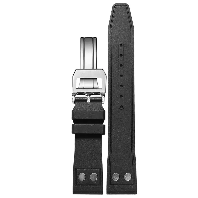 Rubber_Strap_for_IWC_Pilot_Top_Gear_Portugeiser_13 Black Rubber Strap Band for IWC Big Pilot Portofino - 3 sizes