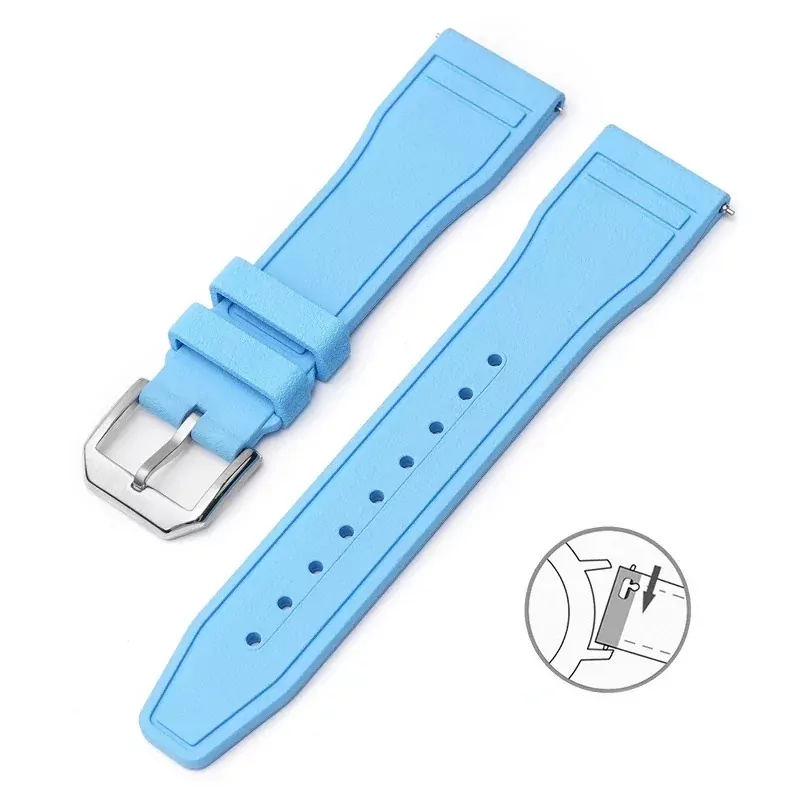 Rubber_Strap_for_IWC_Pilot_Top_Gear_Portugeiser_8 Sky Blue Rubber Strap Band for IWC Pilot Portofino - 3 sizes