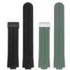 Rubber_Strap_for_Louis_Vuitton_Tambour_1 Green Rubber Strap for Louis Vuitton Tambour 21x12mm