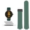 Rubber_Strap_for_Louis_Vuitton_Tambour_9 Green Rubber Strap for Louis Vuitton Tambour 21x12mm