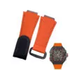 Rubber_Strap_for_Richard_Mille_Nylon_13 Orange Nylon Strap for All Richard Mille - RM011, RM030, RM010, RM055...