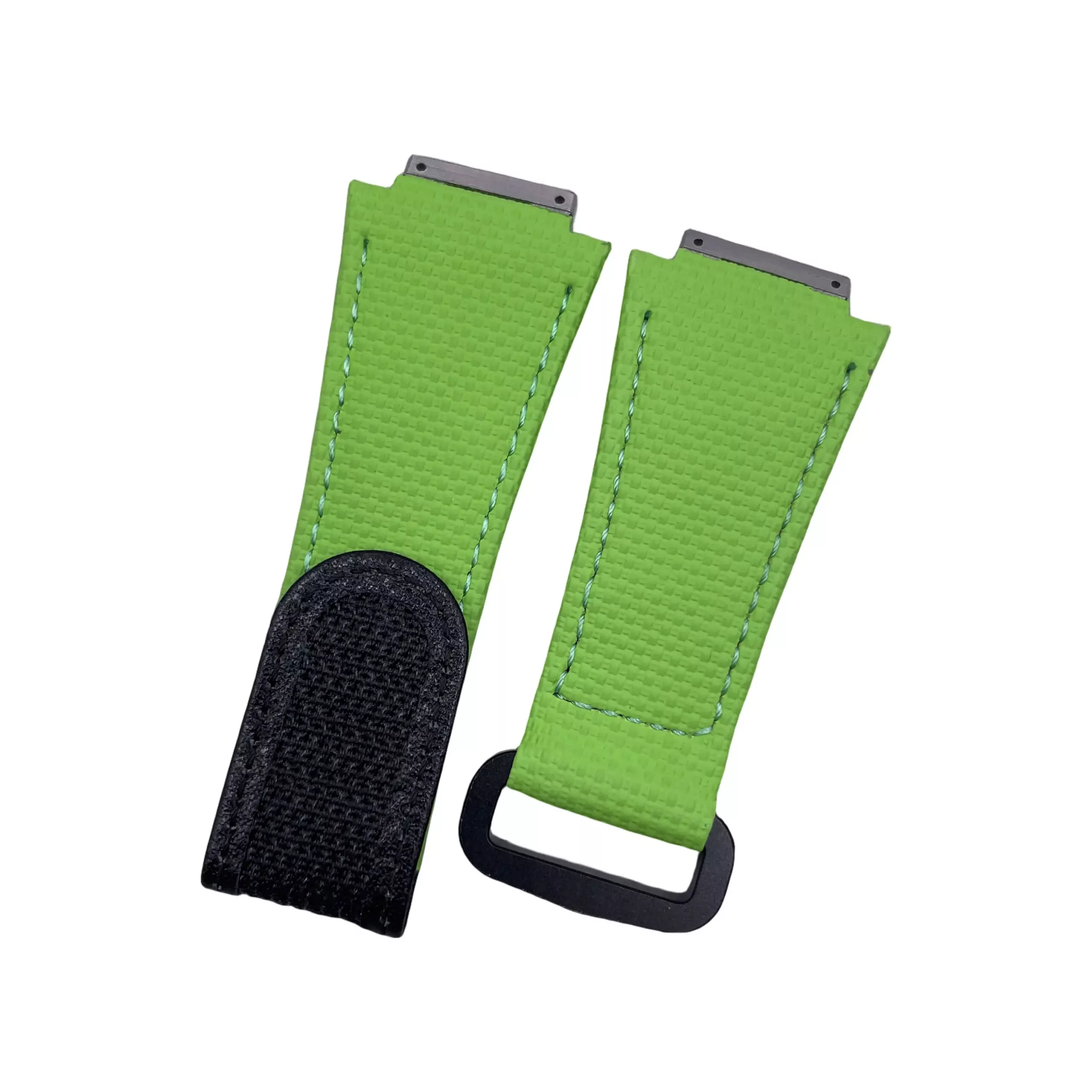 Rubber_Strap_for_Richard_Mille_Nylon_15 Grass Green Nylon Strap for All Richard Mille - RM011, RM030, RM010, RM055...