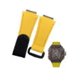 Rubber_Strap_for_Richard_Mille_Nylon_22 Yellow Nylon Strap for All Richard Mille - RM011, RM030, RM010, RM055...