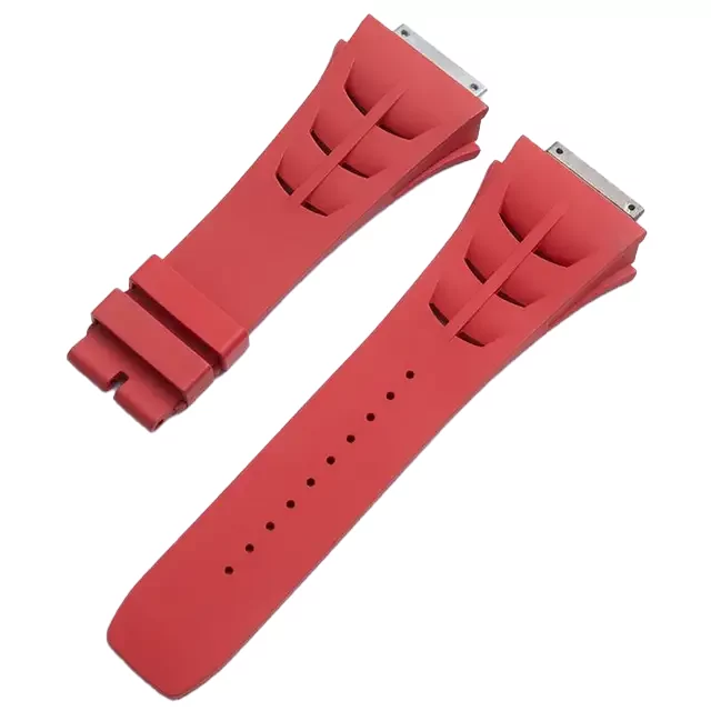 Rubber_strap-For-Richard_Mille_RM11_V2_17 Red Rubber Strap for Genuine Richard Mille RM011