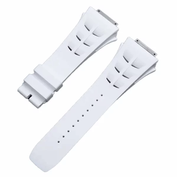 Rubber_strap-For-Richard_Mille_RM11_V2_18 White Rubber Strap for Genuine Richard Mille RM011
