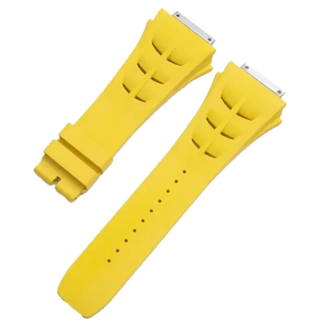 Rubber_strap-For-Richard_Mille_RM11_V2_19 Yellow Rubber Strap for Genuine Richard Mille RM011