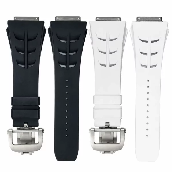 Rubber_strap-For-Richard_Mille_RM11_V2_24 Black Rubber Strap for Genuine Richard Mille RM011