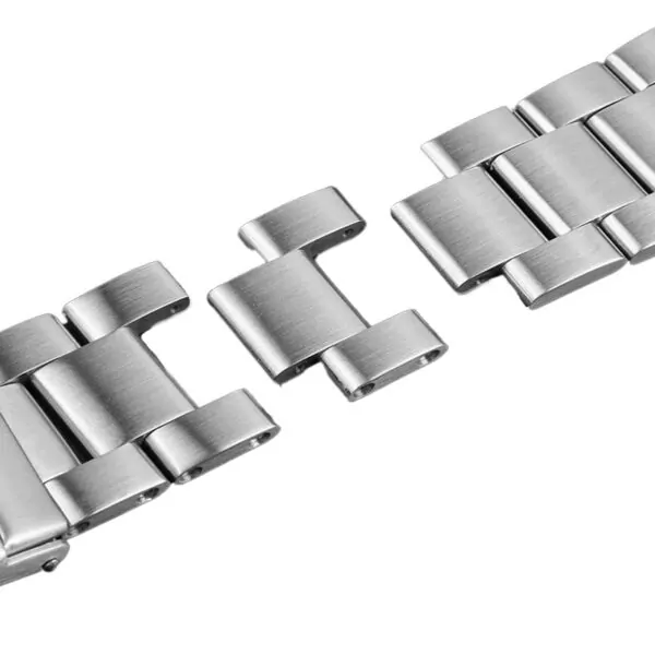 S8f0c6bad536f4166826e6b37da4d008d9 Silver Brushed Strap Bracelet for Breitling Superocean in Stainless Steel - 22mm