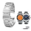 Sb41cc81b88274e548d5298b9619d6014A Silver Brushed Strap Bracelet for Breitling Superocean in Stainless Steel - 22mm