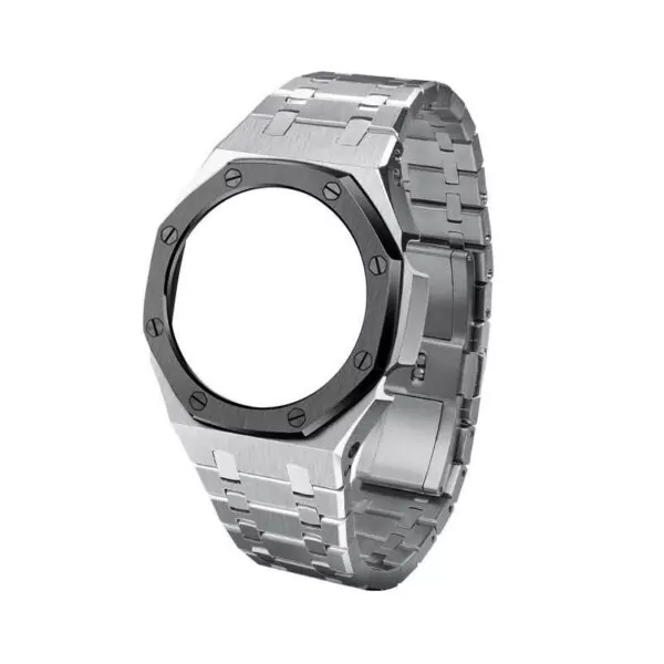 Silver B_ontao-casi-oak-3-th-generation-ga-2100-bra_variants-0 copy Silver Case & Bracelet Casio G-Stock GA-2100, 2110 Stainless Steel Conversion Kit Royal Oak