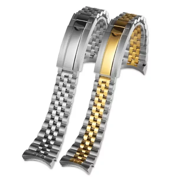Silver_Jubilee_Bracelet_for_Tudor_Blackbay_3 Jubilee Silver Strap Bracelet for Tudor Black Bay 41mm in Stainless Steel - 2 sizes