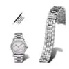 Stainless_Steel_Bracelet_Strap_for_Chopard_Happy_Diamond_7 Silver Strap for Chopard Happy Diamond in Stainless Steel - 18mm