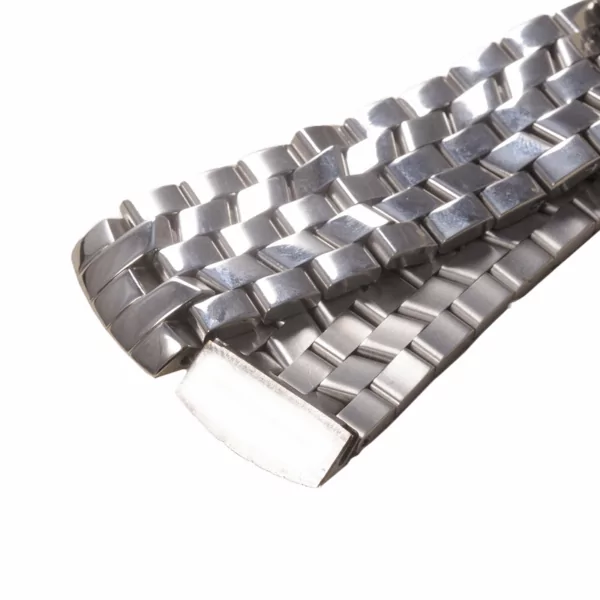Steel_Strap_Bracelet_for_Franck_Muller_Casablanca_in_22mm_5 Silver Strap Bracelet for Franck Muller Casablanca in Stainless Steel - 22mm