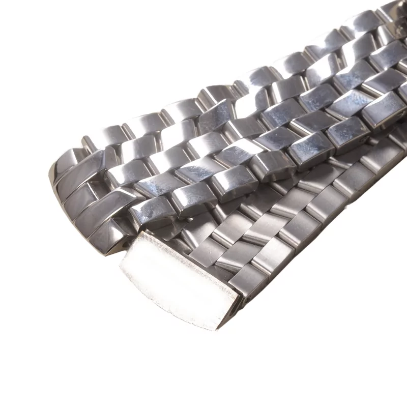 Silver Strap Bracelet for Franck Muller Casablanca in Stainless Steel - 22mm - Image 4