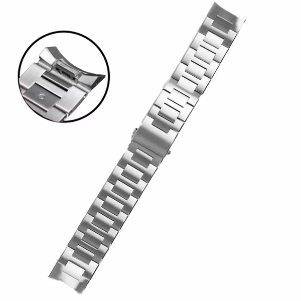 Strap Bracelet for IWC Aquatimer 2000 In 904L Stainless Steel 22mm_4 Strap Bracelet for IWC Aquatimer Chronograph In 904L Stainless Steel 22mm