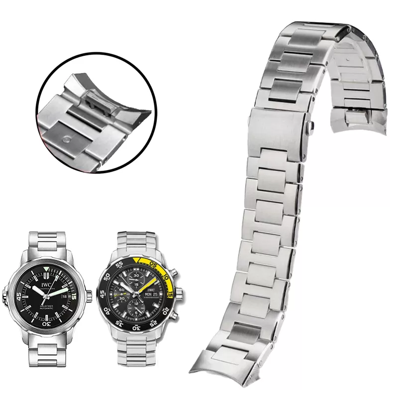 Strap Bracelet for IWC Aquatimer 2000 In 904L Stainless Steel 22mm_7 Strap Bracelet for IWC Aquatimer Chronograph In 904L Stainless Steel 22mm