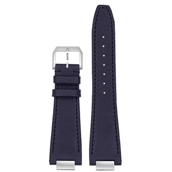 Strap_Bracelet_for_IWC_Ingenieur_In_nylon_with_endlink_22 Blue Nylon Strap Bracelet for IWC Ingenieur - 24x13.5mm