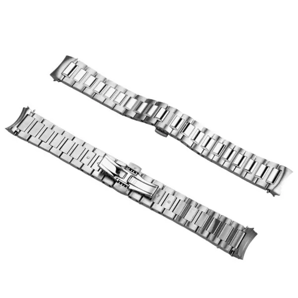 Strap_Bracelet_for_IWC_Portugieser_In_Steel_1 Silver Strap Bracelet for IWC Portugieser in Stainless Steel 20mm