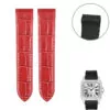 Strap_for_santos_100_Cartier-13 Red Alligator Grain Leather for Cartier Santos 100 M/XL