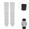 Strap_for_santos_100_Cartier-8 Grey Alligator Grain Leather for Cartier Santos 100 M/XL