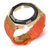 Style 18_en-3-modification-accessoires-de-ga-2100_variants-16 Gold Case & Rubber Strap Casio G-Stock GA-2100, 2110 Conversion Kit Royal Oak