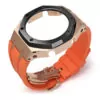 Style 20_en-3-modification-accessoires-de-ga-2100_variants-18 Rose Gold Case & Rubber Strap Casio G-Stock GA-2100, 2110 Conversion Kit Royal Oak
