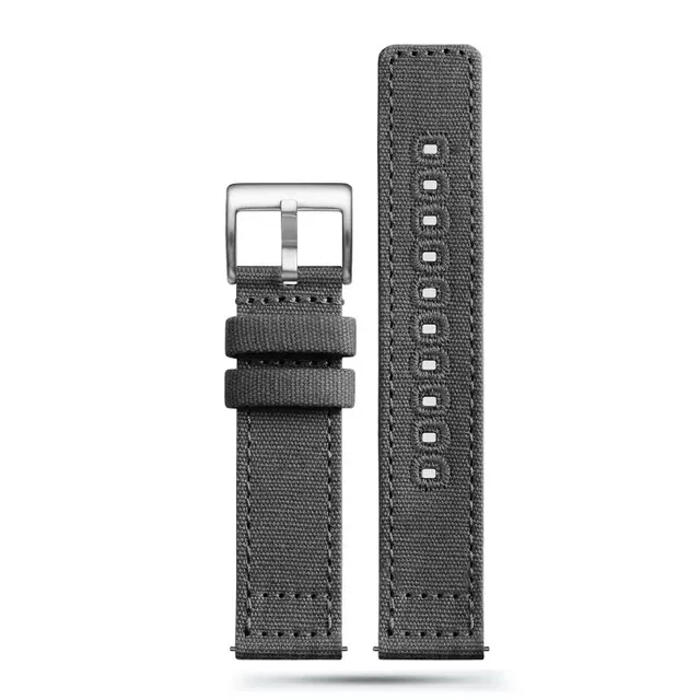 Watch_straps_for_ swatch_x_Omega_Nylon_14 copy Grey Nylon Strap Bracelet for Omega x Swatch Mission to Pluto Moonswatch - 20mm