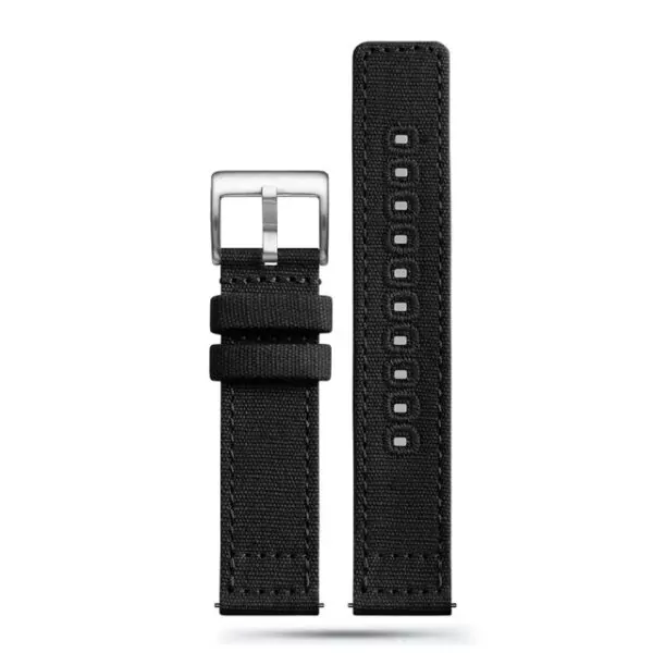 Watch_straps_for_ swatch_x_Omega_Nylon_8 copy Black Nylon Strap Bracelet for Omega x Swatch Mission to the Moon Moonswatch - 20mm