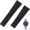 Classique-22mm-Vache-En-Cuir-Tricot-Bracelet-Pour-TAG-HEUER-S-rie-Hommes-Qualit-Bande-Souple-10 Black & Blue Nylon Strap For TAG Heuer Aquaracer - 20, 22mm