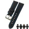 2_24mm-de-haute-qualit-en-Nylon-toile-cuir-Bracelet-de-montre-pour-Panerai-Bracelet-de-montre Black & Blue Stitching Strap Panerai Luminor, Marina, Submersible Carbotech 24mm In Nylon