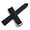 4_CARLYWET-18-20-22mm-vente-en-gros-bracelet-de-remplacement-en-cuir-de-Nylon-noir-bracelet Black & Blue Strap Bracelet for Omega Speedmaster, Seamaster, 18,20,22mm