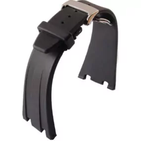 Black Bracelet for Royal Oak Offshore Audemars Piguet Rubber Band - 28mm with Deployment Buckle3 Black Bracelet for Royal Oak Offshore Audemars Piguet Rubber Band - 28mm with Deployment Buckle