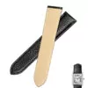 CASL1X-6 Black Calf Leather Strap for Cartier Tank - 4 Sizes