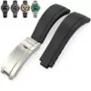 black-easylink-oysterflex-strap-for-rolex-submariner-gmt-daytona-datejust-20mm-in-rubber Black Glidelock Oysterflex Strap for Rolex Submariner, GMT, Daytona, Datejust 20mm In Rubber