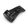 9_Cuir-caoutchouc-Silicone-bracelet-fermoir-pour-Omega-montre-papillon-boucle-16MM-18MM-20MM-or-noir-argent Black Folding Clasp Buckle for Omega Speedmaster, Planet Ocean in Stainless Steel - 16,18,20mm