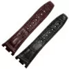 racelet-en-cuir-dalligator-bracelet-en_main-5 Black Genuine Alligator Strap Royal Oak Offshore Audemars Piguet 28mm