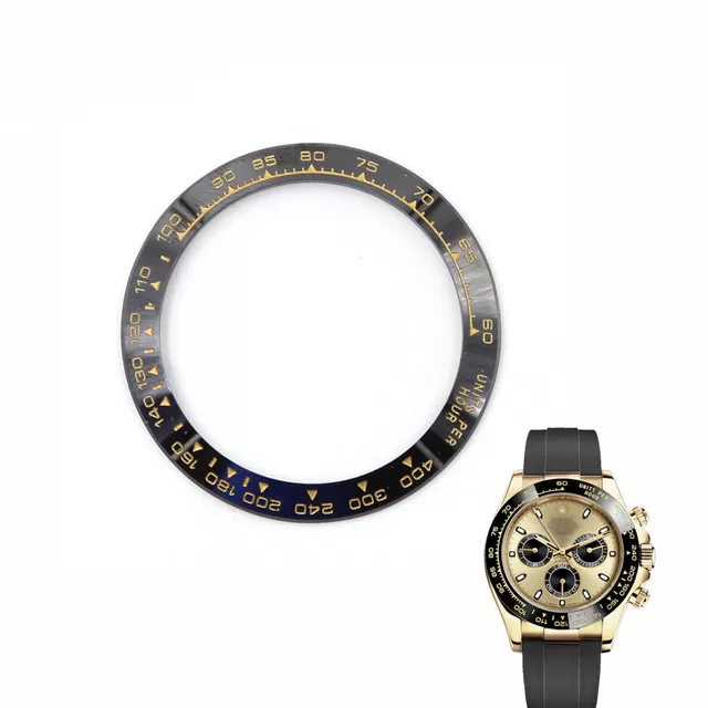 CARLYWET-Gros-DAYTONA-Haute-Qualit-En-C-ramique-Noir-avec-Or-criture-Montre-Lunette-pour-116500.jpg_640x640 Black & Gold Ceramic Bezel for Rolex Daytona